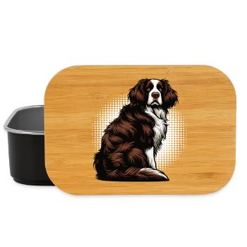 Münsterländer Münsterländerbesitzer Münsterhund - Lunch Box - Schwarz - Vorne