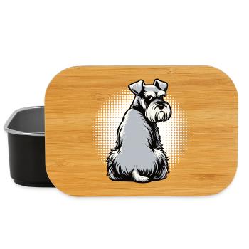 Schnauzer Giant Schnauzer Schnauzer Owner - Lunch Box - black - Front