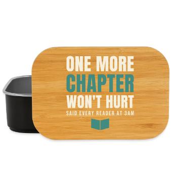 One More Chapter Won't Hurt - Lunch Box - black - Front