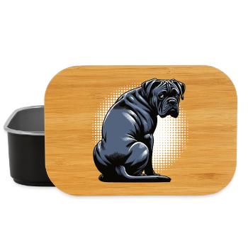 Cane Corso Cane Corsos Corso halter Corso Owner - Lunch Box - black - Front