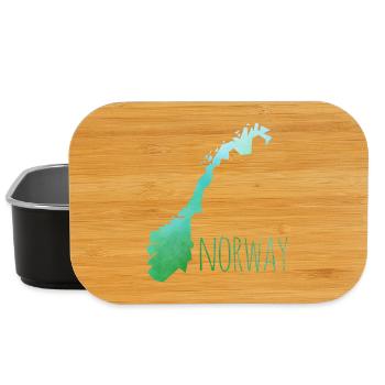 norway - Boîte à goûter - noir - Devant