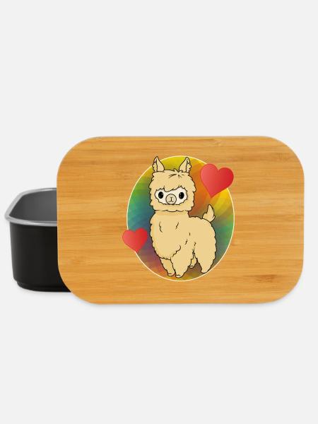 Alpaka - Lunch Box - Schwarz