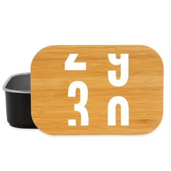 30 years - Lunch Box - black - Front