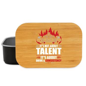 Bodybuilding Gym Fitness - Lunch Box - black - Front