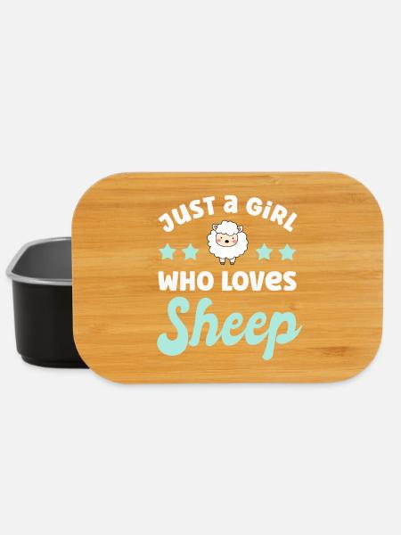 Sheep Sheep - Lunch Box - black