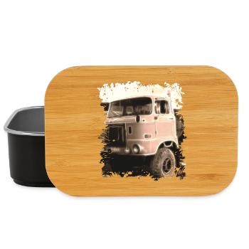 IFA W50 Motor LKW DDR NVA LAK Allrad - Lunch Box - Schwarz - Vorne