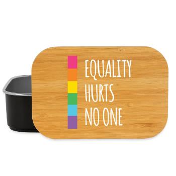 Pride Month - Equality Hurts No One - Lunch Box - black - Front
