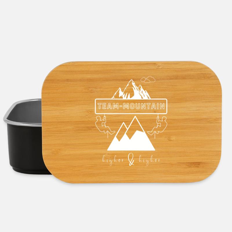 Team Mountain Bergabenteuer - Lunch Box - Schwarz