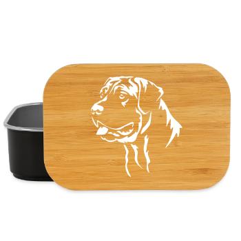 Presa Canario Kopf "Black Edition" - Lunch Box - Schwarz - Vorne