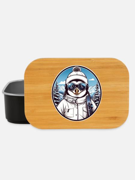 Süßer Pinguin - Lunch Box - Schwarz