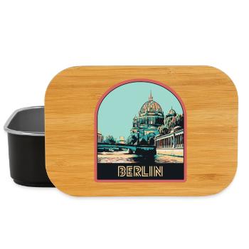 Illustration Historic Center of Berlin - Lunch Box - black - Front