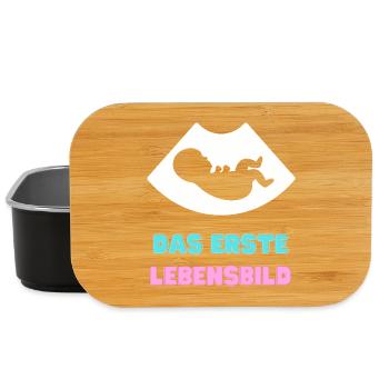 The First Portrait of Life - Lunch Box - black - Front