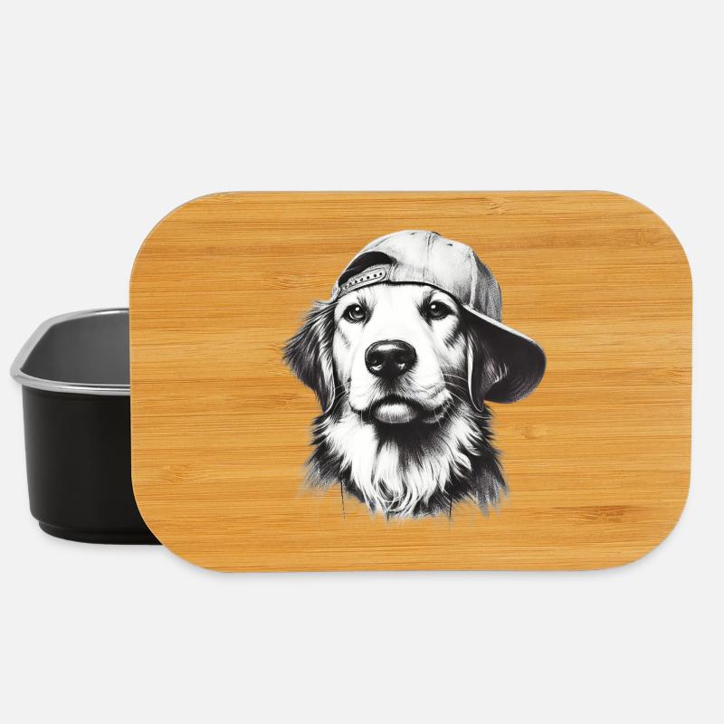 Hund - Lunch Box - Schwarz