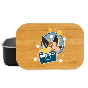 Dog Photographer - Lunch Box - black - Front