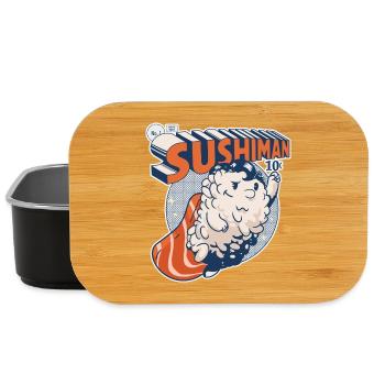 Super Sushi - Lunch Box - black - Front