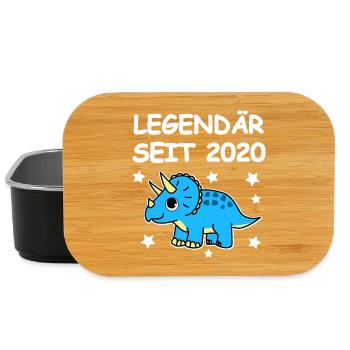 Legendär seit 2020 Triceratops - Lunch Box - Schwarz - Vorne