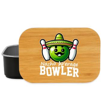 Nacho Bowler Colorful Sombrero - Lunch Box - black - Front