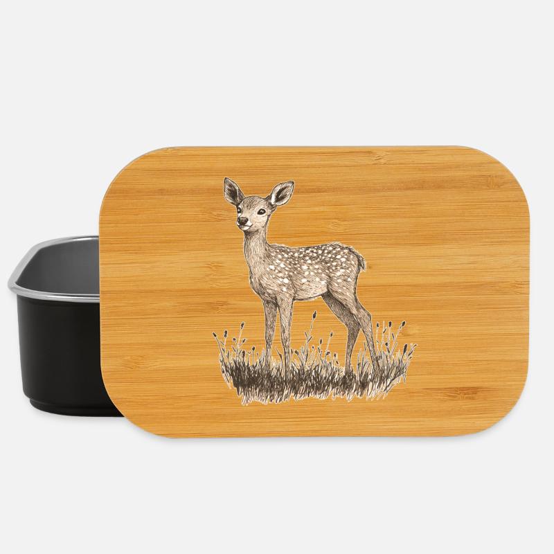 Reh - Lunch Box - Schwarz