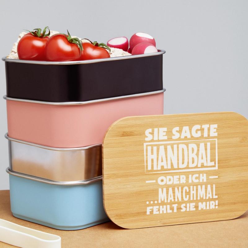 Handball or me – sometimes it's missing Lunch Box