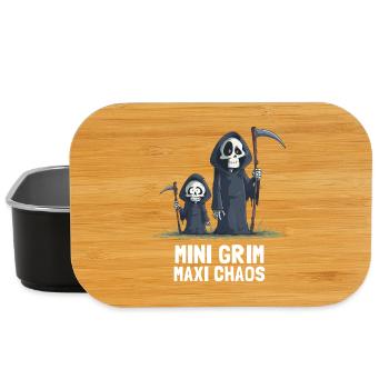 Kleiner Grim – Der Sensenmann des Chaos - Lunch Box - Schwarz - Vorne