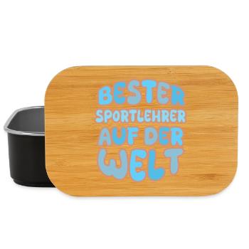 Sportlehrer als Berufung - Lunch Box - Schwarz - Vorne