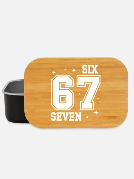 67 - Six Seven SixSeven 6-7 - Lunch Box - Schwarz