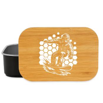 Cool snowboard inspiration - Lunch Box - black - Front