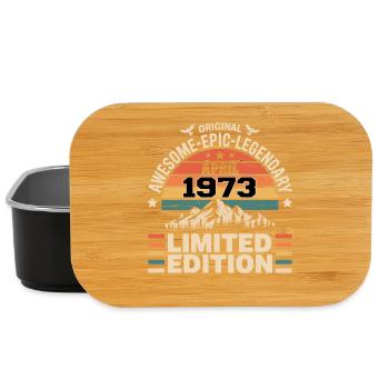 Jubiläumsjahrgang April 1973 - Lunch Box - Schwarz - Vorne