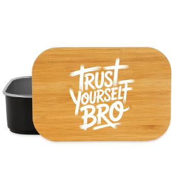 Self-confidence - Lunch Box - black - Front