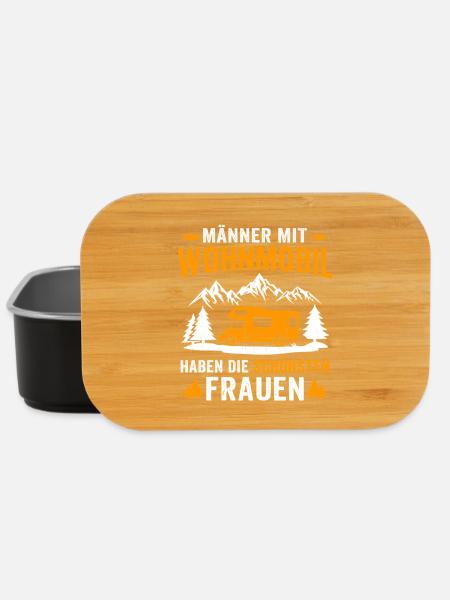 Männer mit Wohnmobil haben die schönsten Frauen  - Lunch Box - Schwarz
