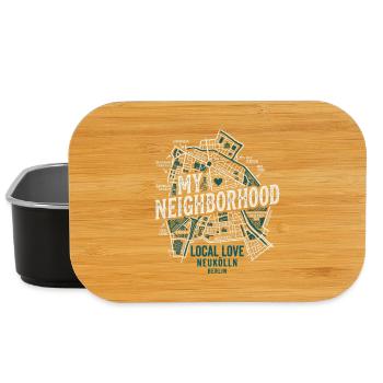 Local Love Berlin - Lunch Box - Schwarz - Vorne