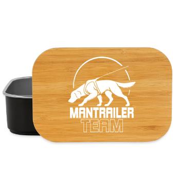 Golden Retriever Mantrailer Team Chiens de sport - Boîte à goûter - noir - Devant
