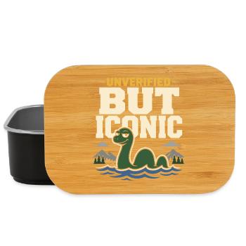 Loch Ness Monster Nessie Loch Ness Cryptid - Lunch Box - Schwarz - Vorne