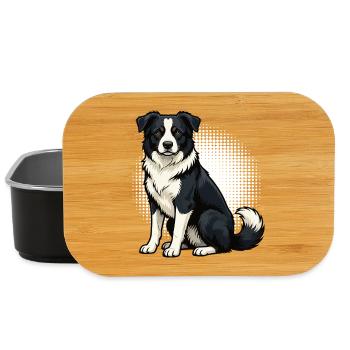 Border Collie Collie Owner Collie Lover - Lunch Box - black - Front