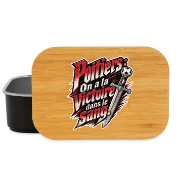 Poitiers Victoire Sang - Lunch Box - Schwarz - Vorne