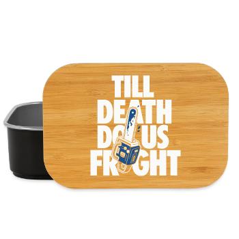 Till Death Do Us Fright Horror Design - Lunch Box - black - Front