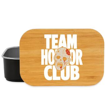 Team Horror Club Zombie Head - Lunch Box - black - Front