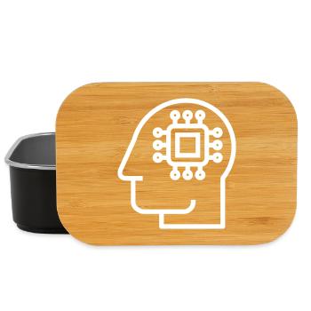 Ai, Künstliche Intelligenz, KI Technologie - Lunch Box - Schwarz - Vorne