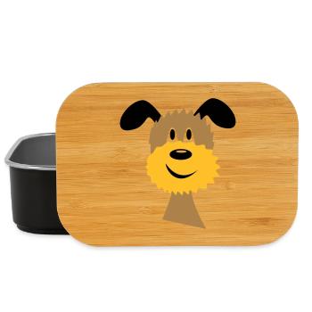 Hund - Lunch Box - Schwarz - Vorne