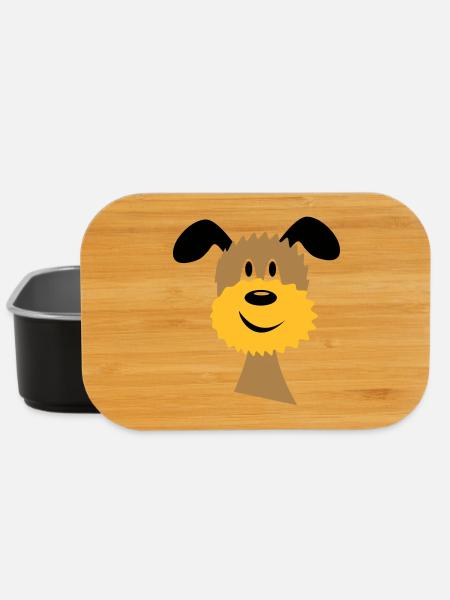 Hund - Lunch Box - Schwarz