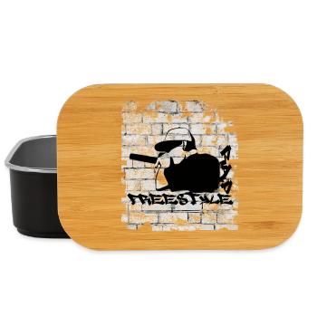 FREESTYLE RAP - Lunch Box - black - Front