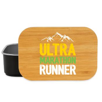 Ultra Marathon Runner - Lunch Box - black - Front