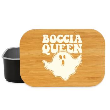 Boccia Queen Boules Bal Halloween Costume - Boîte à goûter - noir - Devant