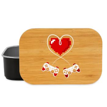 Videospiele, Gamer, Spielkonsole - Lunch Box - Schwarz - Vorne