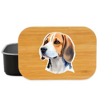 Beagle - Boîte à goûter - noir - Devant