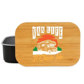 Van Life I Chose Me Campervan - Lunch Box - Schwarz - Vorne