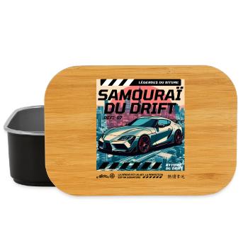 Samouraï Drift Urbaine - Boîte à goûter - noir - Devant