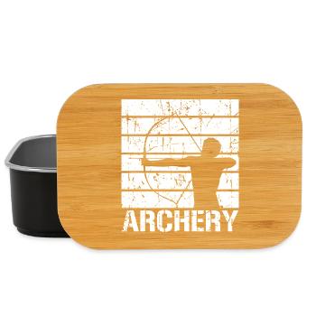 Fun archery - Lunch Box - black - Front