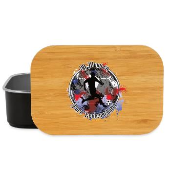 Footballers from Munich – pure passion - Lunch Box - black - Front