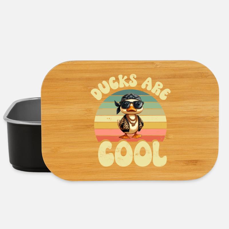 Duck Ducks - Lunch Box - black